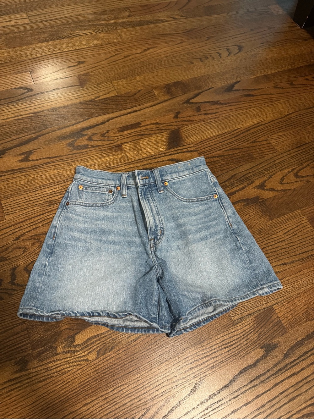 Madewell Perfect Mid-length Jean Short